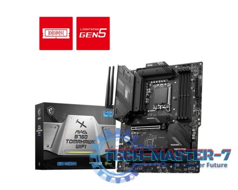 Płyta główna MAG B760 TOMAHAWK WIFI s1700 4DDR5 DP/HDMI ATX Płyta główna MAG B760 TOMAHAWK WIFI s1700 4DDR5 DP/HDMI ATX