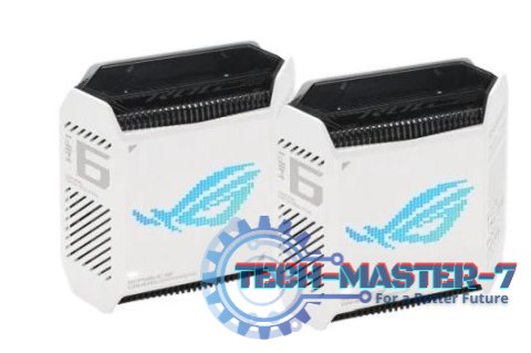 Router ROG Rapture GT6 Wi Fi AX10000 2-pak Biały Router ROG Rapture GT6 Wi Fi AX10000 2-pak Biały