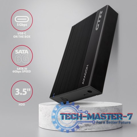 EE35-GTR Obudowa zewnętrzna aluminiowa USB3.2 Gen1 - SATA 6G 3.5" EE35-GTR Obudowa zewnętrzna aluminiowa USB3.2 Gen1 - SATA 6G 3.5"