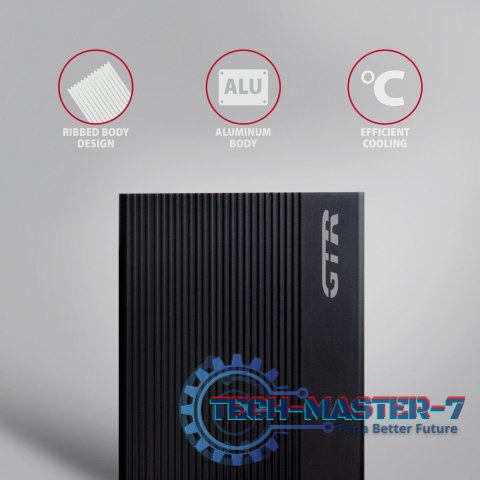 EE35-GTR Obudowa zewnętrzna aluminiowa USB3.2 Gen1 - SATA 6G 3.5" EE35-GTR Obudowa zewnętrzna aluminiowa USB3.2 Gen1 - SATA 6G 3.5"