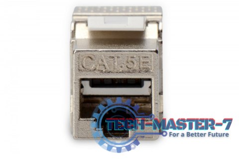Moduł (gniazdo) Keystone kat. 5e, RJ45 (8P8C), STP, ekranowany, beznarzędziowy, stalowy, klasa D Moduł (gniazdo) Keystone kat. 5e, RJ45 (8P8C), STP, ekranowany, beznarzędziowy, stalowy, klasa D