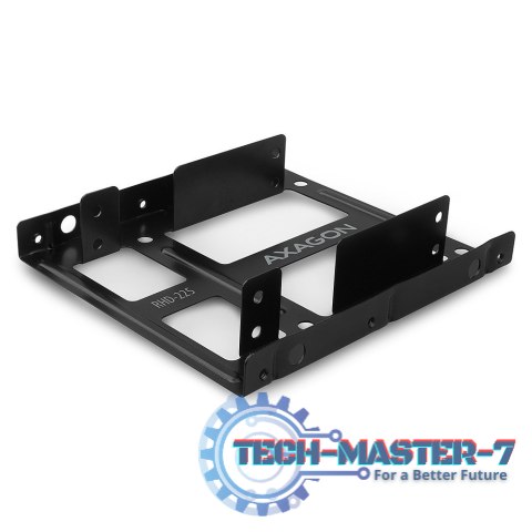 RHD-225 Ramka metalowa do montażu 2 x 2.5" w pozycji 3.5" Czarna RHD-225 Ramka metalowa do montażu 2 x 2.5" w pozycji 3.5" Czarna