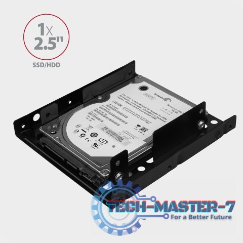 RHD-225 Ramka metalowa do montażu 2 x 2.5" w pozycji 3.5" Czarna RHD-225 Ramka metalowa do montażu 2 x 2.5" w pozycji 3.5" Czarna