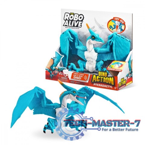 Figurka interaktywna Dino Action seria 1 Pterodaktyl Figurka interaktywna Dino Action seria 1 Pterodaktyl