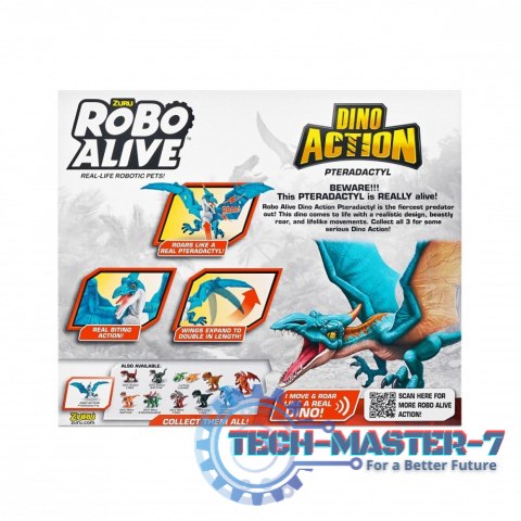 Figurka interaktywna Dino Action seria 1 Pterodaktyl Figurka interaktywna Dino Action seria 1 Pterodaktyl