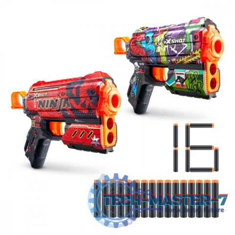 Zestaw wyrzutni Skins Flux 16 strzałek Zestaw wyrzutni Skins Flux 16 strzałek