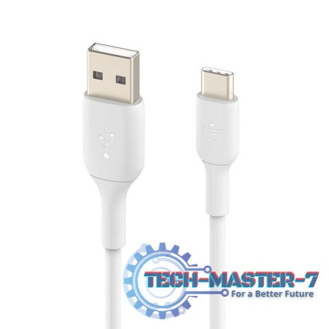 Kabel BoostCharge USB-A/USB-C 1m biały Kabel BoostCharge USB-A/USB-C 1m biały