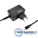Ładowarka sieciowa 65W | 5-20V | 3-3.25A | USB typ C | PD | Czarna Ładowarka sieciowa 65W | 5-20V | 3-3.25A | USB typ C | PD | Czarna