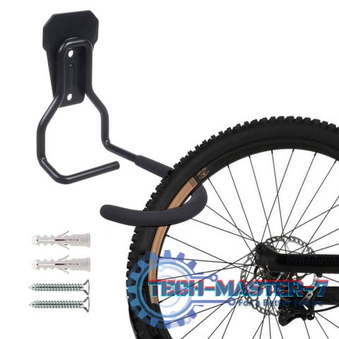 Rowerowy uchwyt ścienny pionowy stal max. obciążenie 20kg MC-433 Rowerowy uchwyt ścienny pionowy stal max. obciążenie 20kg MC-433
