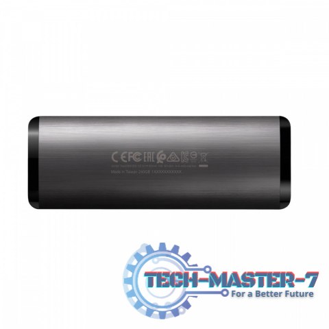 Dysk zewnętrzny SSD SE760 2TB USB3.2-A/C tytanowy Dysk zewnętrzny SSD SE760 2TB USB3.2-A/C tytanowy