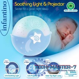 Infantino Projektor 2w1 niebieski