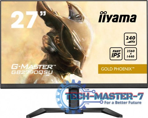 Monitor 27 cali GB2790QSU-B5 1ms,IPS,DP,HDMI,240Hz,F.Sync,QHD,HDR400 Monitor 27 cali GB2790QSU-B5 1ms,IPS,DP,HDMI,240Hz,F.Sync,QHD,HDR400