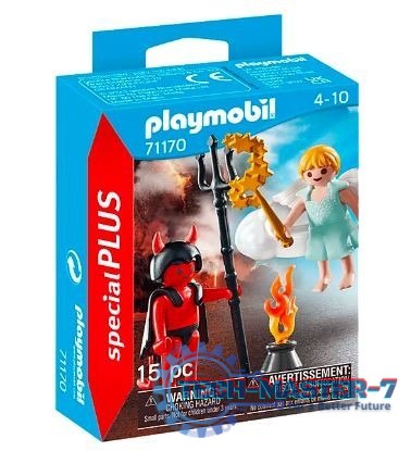Zestaw z figurkami Special Plus 71170 Aniołek i diabełek Zestaw z figurkami Special Plus 71170 Aniołek i diabełek