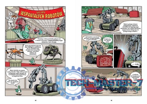 Książeczka Roboty i drony - dawno temu, teraz i w przyszłości Książeczka Roboty i drony - dawno temu, teraz i w przyszłości