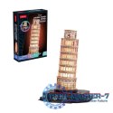 Puzzle 3D LED Krzywa wieża w Pizie (wersja nocna) Puzzle 3D LED Krzywa wieża w Pizie (wersja nocna)