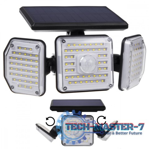 Solarna lampa LED z czujnikiem MCE615 Solarna lampa LED z czujnikiem MCE615