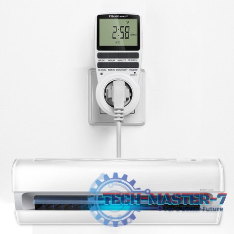 Elektroniczny programator czasowy PC0628 | 3680W | 16A | LCD Elektroniczny programator czasowy PC0628 | 3680W | 16A | LCD