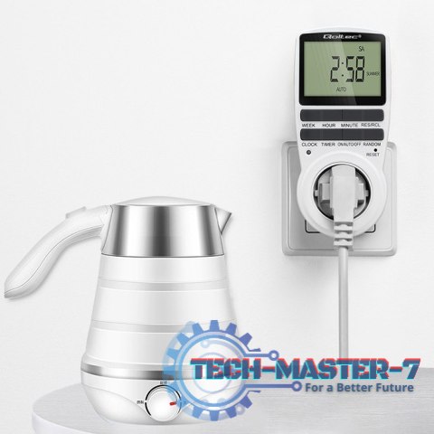 Elektroniczny programator czasowy PC0628 | 3680W | 16A | LCD Elektroniczny programator czasowy PC0628 | 3680W | 16A | LCD