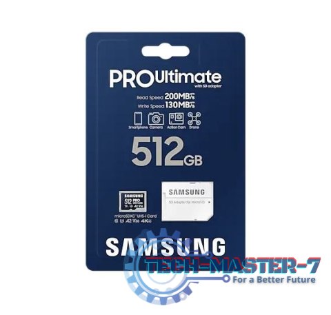 Karta pamięci microSD MB-MY512SA/WW Pro Ultimate 512GB + Adapter Karta pamięci microSD MB-MY512SA/WW Pro Ultimate 512GB + Adapter