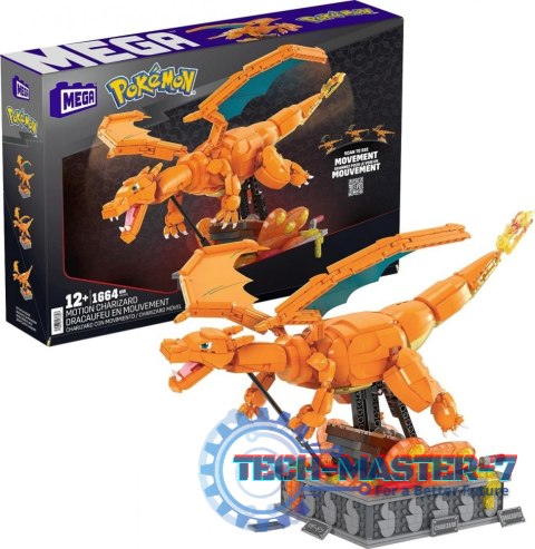 Klocki Mega Pokemon Mechaniczny Charizard Klocki Mega Pokemon Mechaniczny Charizard