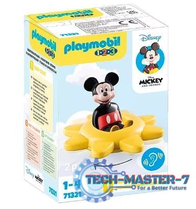 Zestaw z figurką 1.2.3 Disney 71321 Myszka Miki i słoneczko-grzechotka Zestaw z figurką 1.2.3 Disney 71321 Myszka Miki i słoneczko-grzechotka
