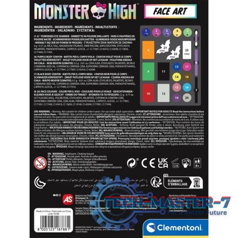 Zestaw do malowania twarzy Monster High Zestaw do malowania twarzy Monster High