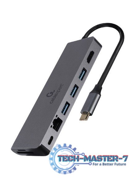 Hub USB-C do HDMI 1xUSB-C GbE 2xUSB-A Card PD Hub USB-C do HDMI 1xUSB-C GbE 2xUSB-A Card PD