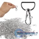 Karabińczyk metalowy rybka 2 mm 500 szt. Karabińczyk metalowy rybka 2 mm 500 szt.
