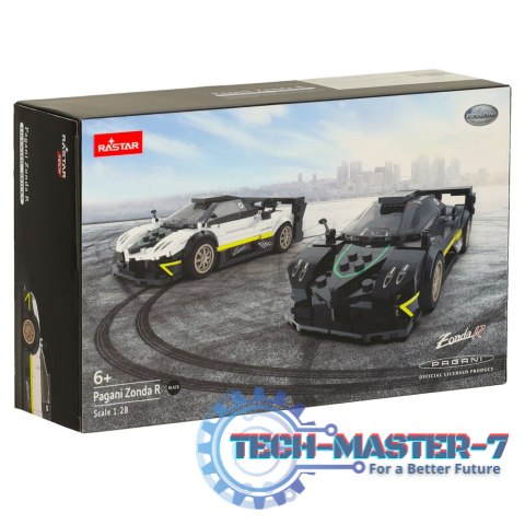 Samochód Rastar 93900-B Pagani Zonda R 1:28 klocki 387el. Samochód Rastar 93900-B Pagani Zonda R 1:28 klocki 387el.