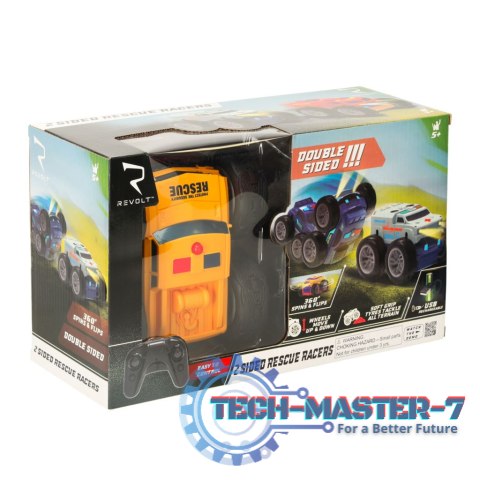 Samochód auto na pilota Revolt 2 Sided Rescue Racer mega transformacja obrót 360 4WD Samochód auto na pilota Revolt 2 Sided Rescue Racer mega transformacja obrót 360 4WD
