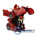 Robot zdalnie sterowany RC REVOLT Auto Sportowe 2w1 Przekształca się w Robota 2.4GHz Para LED Dźwięk