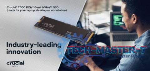 Dysk T500 1TB M.2 NVMe 2280 PCIe 4.0 7300/6800 Dysk T500 1TB M.2 NVMe 2280 PCIe 4.0 7300/6800