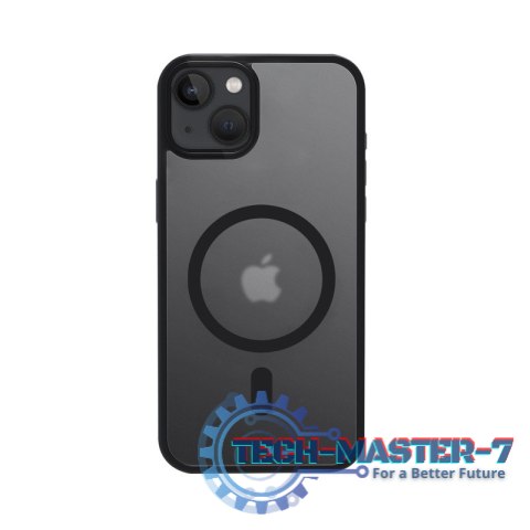 Etui Hybrid Frost MAG Cover iPhone 15 Plus MagSafe Czarne Etui Hybrid Frost MAG Cover iPhone 15 Plus MagSafe Czarne