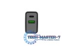 Ładowarka sieciowa Ribera 1x USB-A + 1x USB-C 20W Czarna Ładowarka sieciowa Ribera 1x USB-A + 1x USB-C 20W Czarna