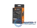 Ładowarka sieciowa Ribera 1x USB-A + 1x USB-C 20W Czarna Ładowarka sieciowa Ribera 1x USB-A + 1x USB-C 20W Czarna