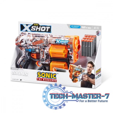 Wyrzutnia Skins Dread Sonic 12 strzałek Retro Wyrzutnia Skins Dread Sonic 12 strzałek Retro