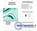 IMac 24 cale: M3 8/10, 8GB, 512GB SSD - Zielony IMac 24 cale: M3 8/10, 8GB, 512GB SSD - Zielony
