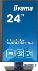 Monitor 23.8 cala XUB2493HSU-B6 IPS.HDMI.DP.2x2W.USBx2.SLIM.HAS(150mm)