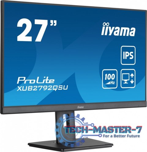 Monitor ProLite XUB2792QSU-B6 27 cali IPS,QHD,HAS(150mm),100Hz,4xUSB3.2,SLIM Monitor ProLite XUB2792QSU-B6 27 cali IPS,QHD,HAS(150mm),100Hz,4xUSB3.2,SLIM