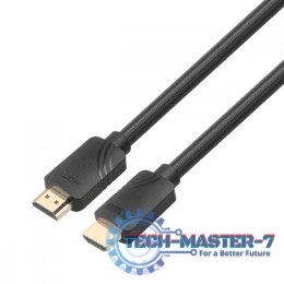Kabel HDMI v 2.1 premium 3 m 8K Czarny Stworzony dla graczy