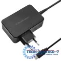 Ładowarka GaN Power Pro | 1xUSB-C | 100W | 5-20V | 3-5A | Czarna Ładowarka GaN Power Pro | 1xUSB-C | 100W | 5-20V | 3-5A | Czarna