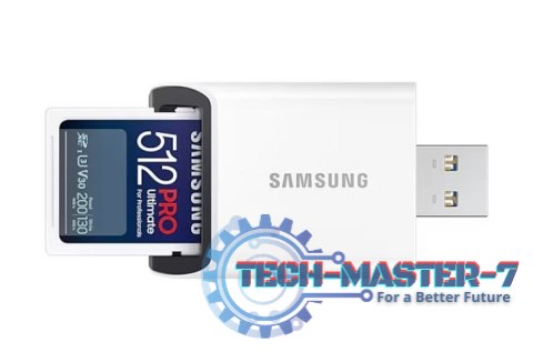Karta pamięci SD MB-SY512SB/WW 512GB Pro Ultimate + czytnik Karta pamięci SD MB-SY512SB/WW 512GB Pro Ultimate + czytnik