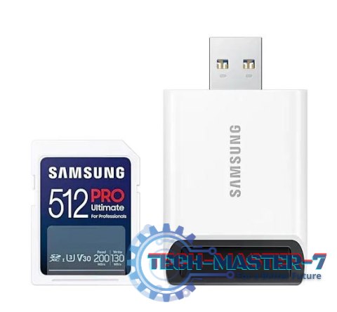 Karta pamięci SD MB-SY512SB/WW 512GB Pro Ultimate + czytnik Karta pamięci SD MB-SY512SB/WW 512GB Pro Ultimate + czytnik