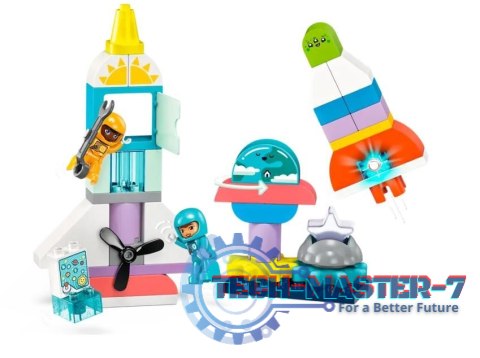 Klocki DUPLO 10422 Przygoda w promie kosmicznym 3w1 Klocki DUPLO 10422 Przygoda w promie kosmicznym 3w1