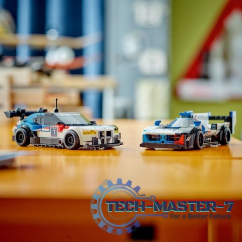 Klocki Speed Champions 76922 Samochody wyścigowe BMW M4 GT3 & BMW M Hybrid V8 Klocki Speed Champions 76922 Samochody wyścigowe BMW M4 GT3 & BMW M Hybrid V8