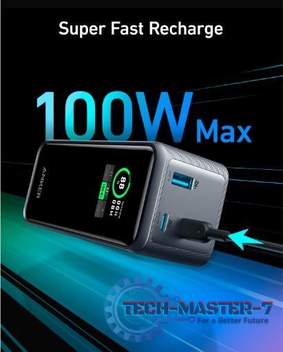 Powerbank Prime 20000 mAh 200W USB-C x 2 USB-A x 1 Powerbank Prime 20000 mAh 200W USB-C x 2 USB-A x 1