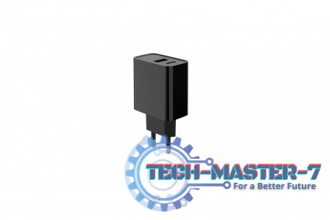 Ładowarka PowerDelivery USB-A USB-C 20W Czarna Ładowarka PowerDelivery USB-A USB-C 20W Czarna