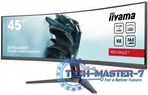 Monitor 45 cali G-Master GCB4580DQSN-B1, VA,DQHD,165HZ,USB-C-DOCK,RJ45,32:9, 1500R,450cd/m2,3000:1,0.8ms,3xUSB,2xHDMI,1xDP,2x3W Monitor 45 cali G-Master GCB4580DQSN-B1, VA,DQHD,165HZ,USB-C-DOCK,RJ45,32:9, 1500R,450cd/m2,3000:1,0.8ms,3xUSB,2xHDMI,1xDP,2x3W