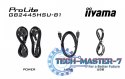 Monitor G-Master 23.8 cala GB2445HSU-B1 IPS,FHD,100Hz,1ms,2xUSB,HDMI,DP,2x2W, FreeSync,HAS(150mm)