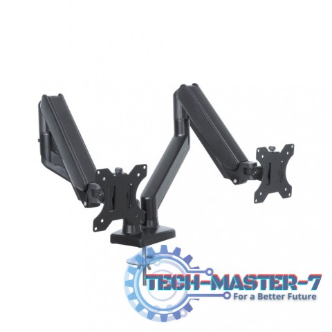 Uchwyt do 2 monitorów LED/LCD 13-32 Cale UM-116 wspomaganie gazowe2-9kg Uchwyt do 2 monitorów LED/LCD 13-32 Cale UM-116 wspomaganie gazowe2-9kg